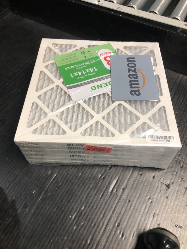 Photo 2 of *** FACTORY SEAL****** NONREFUNABLE***12x12x1 AC Furnace Air Filters, MERV 8 Dust Defense, JASENG MPR 600 Pleated HVAC Air Filter Replacement 6-Pack (exact dimensions: 11 3/4"x11 3/4"x3/4")