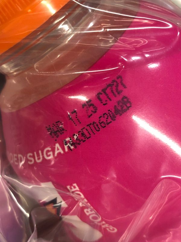 Photo 1 of ***(EXP:3/17/2025)NONREFUNDABLE***LOOSE IN BAG***SEE PHOTO***Gatorade Fit Electrolyte Beverage, Healthy Real Hydration, Tropical Mango, 16.9.oz Bottles (12 Pack)