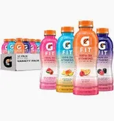 Photo 1 of ***(EXP:3/17/2025)NONREFUNDABLE***LOOSE IN BAG***SEE PHOTO***Gatorade Fit Electrolyte Beverage, Healthy Real Hydration, Tropical Mango, 16.9.oz Bottles (12 Pack)