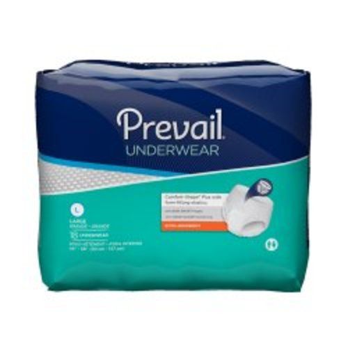 Photo 1 of *** FACTORY SEAL****** NONREFUNABLE***mck82173100 adult absorbent underwear prevail pull on 2xlarge disposable heavy absorbency 4 BAG X 18