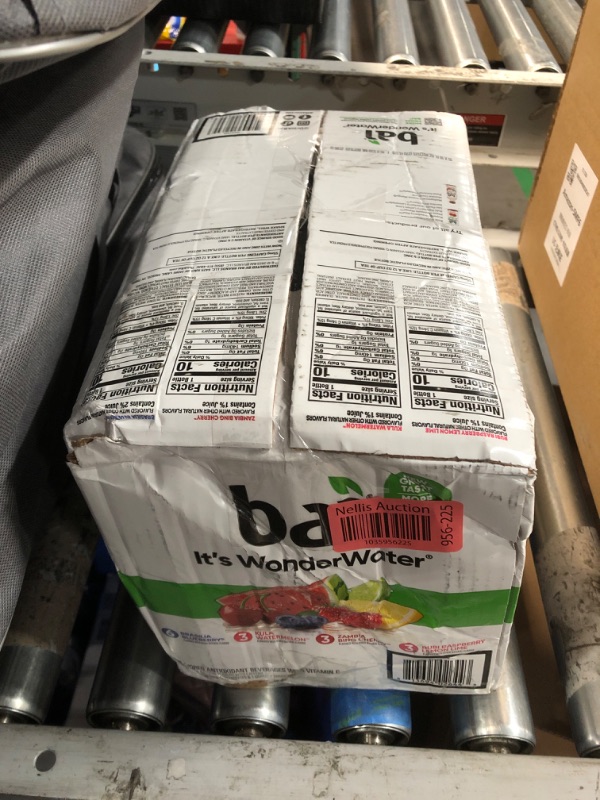 Photo 2 of *** FACTORY SEAL****** NONREFUNABLE*** BEST BY 2025/03/07 Bai WonderWater Variety Pack, 18oz bottles - pack of 15 (Brasilia Blueberry, Kula Watermelon, Zambia Bing Cherry, Rubi Raspberry Lemon Lime)