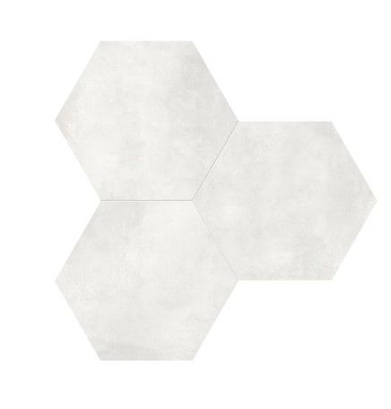 Photo 1 of *** TRUCK OR TRAILER PICK UP ONLY***  PALLET OF TILE Satori Nouveau Crema 7-in x 8-in Matte Porcelain Encaustic Hexagon Floor and Wall Tile 