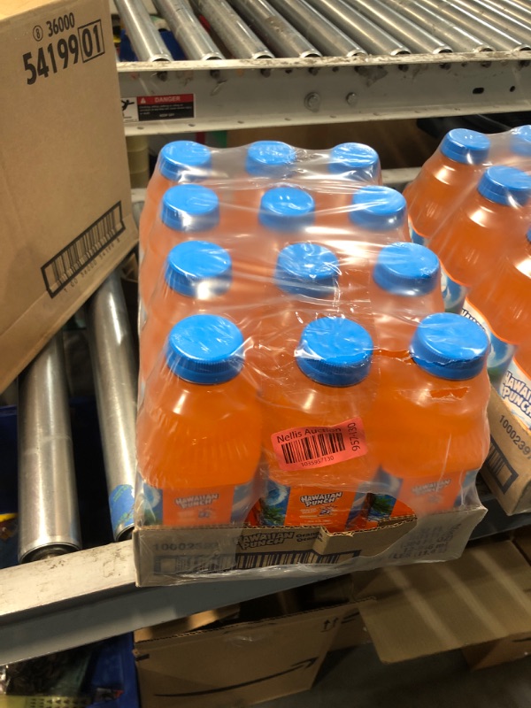 Photo 3 of *** EXP: 2024/11/26  NONREFUNDABLE******* FACTORY SEAL***Hawaiian Punch Orange Ocean Fruit Juice Drink, 32 Fl Oz Bottle (Pack Of 12), Caffeine-free, Carbonation-free, Gluten-free, Excellent Source Of Vitamin C, Less Than 100 Calories