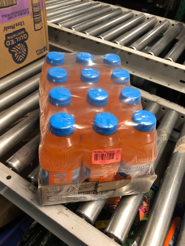 Photo 3 of *** EXP: 2024/11/26  NONREFUNDABLE******* FACTORY SEAL***Hawaiian Punch Orange Ocean Fruit Juice Drink, 32 Fl Oz Bottle (Pack Of 12), Caffeine-free, Carbonation-free, Gluten-free, Excellent Source Of Vitamin C, Less Than 100 Calories