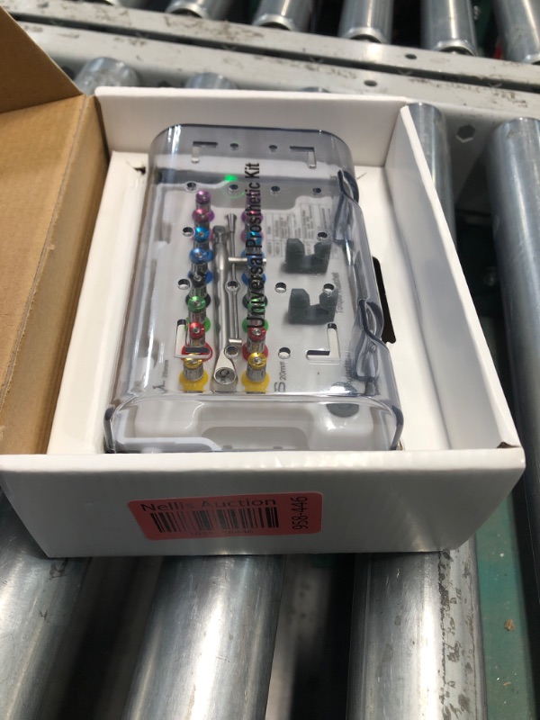 Photo 1 of Mokemok Dental Implant Torque Wrench Set Universal Implant Torque Wrench Screwdriver Prosthetic Kit Ratchet Drivers Dentistry Implant Repair Tools Fully Autoclavable 16pcs, 10-70Ncm