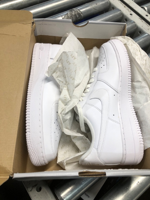 Photo 2 of (used) Nike Mens Air Force 1 Low '07 CW2288 111 White on White - Size 9.5