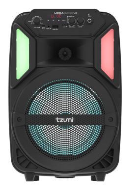 Photo 1 of ***STOCK PHOTO REFERENCE ONLY/ MISSING POWER CORD*** 
Tzumi X-bass Megabass LED Jobsite Speaker