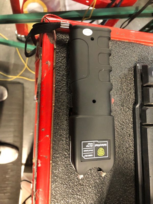 Photo 1 of  Safety Vital Rechargeable Stun Gun with LED Flashlight