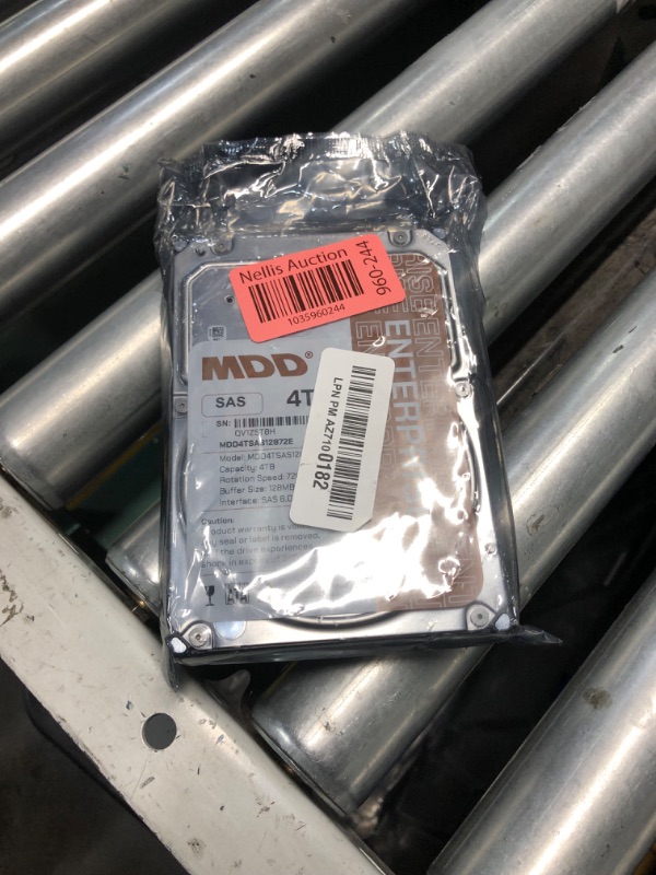 Photo 2 of ***FACTORY SEALED*** MDD MAXDIGITALDATA 6TB 7200RPM 128MB Cache SAS 12.0Gb/s 3.5inch Internal Enterprise Hard Drive (MD6TSAS12872E) - [NOT a SATA HDD] (Renewed)