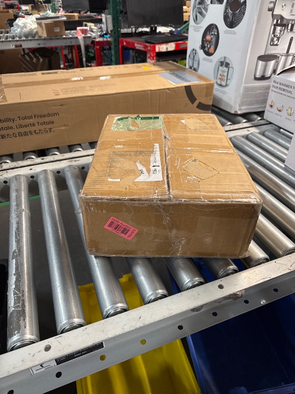 Photo 1 of HUANUO Dual Monitor Stand with 2 Drawers , Monitor Riser for 2 Monitors, Extra Large Storage, Multifunctional Desktop Organizer, Computer Monitor Stand for Desk, Laptop, PC, TV, Printer