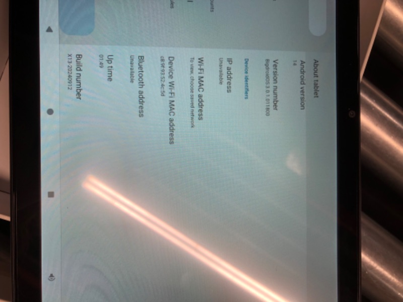 Photo 1 of Android Tablet, 2024 Tablet 10 inch Android 14 Tablets, Octa-Core 10GB RAM 64GB ROM | 6000mAh Battery, 1024GB Expand |1080 * 800 HD IPS Touchscreen | 5G/2.4G WiFi 6 | Bluetooth 5.0 (Slive)