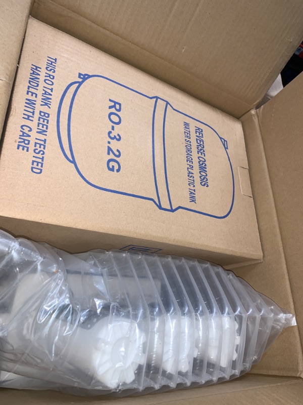 Photo 2 of ***USED - LIKELY MISSING PARTS - SEE PICTURES***
FS-TFC 5-Stage Reverse Osmosis Water Filtration System 100GPD Fast Flow Plus Extra 4 Filter for Free (FS-RO-100G-A)