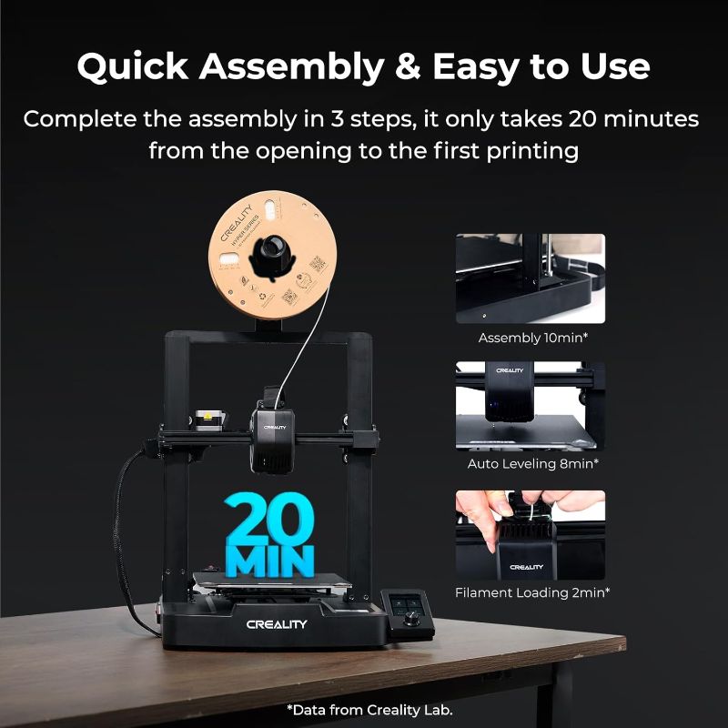 Photo 1 of ***SEALED-OPENED TO INSPECT***
Creality Ender 3 V3 SE 3D Printer, 250mm/s Faster Printing Speed CR Touch Auto Leveling Sprite Direct Extruder Dual Z-Axis Auto Filament Loading Ender 3D Printer Print Size 8.66x8.66x9.84 inch