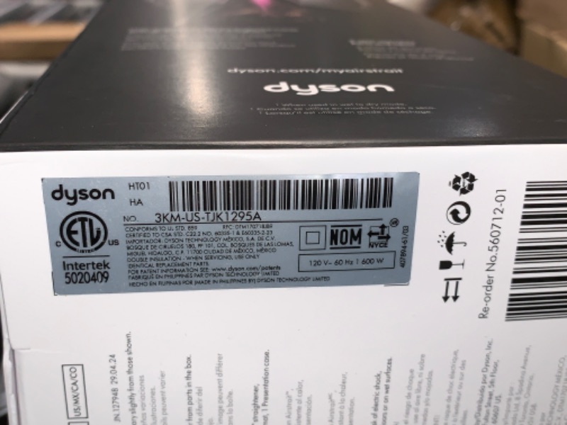 Photo 9 of ***FACTORY SEALED - OPENED TO INSPECT***
Dyson Special edition Airstrait™ straightener in Strawberry bronze and blush pink