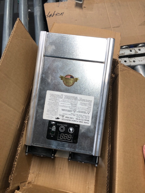 Photo 1 of Inteli-Power PD1618A Pure Sine Power Inverter - 1800 Watt