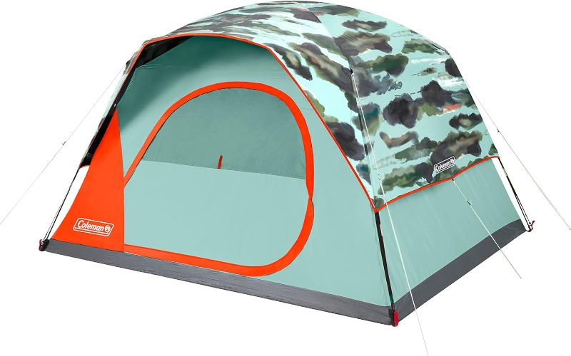 Photo 1 of ***Stock photo for reference*** Coleman Skydome Tent with 5 Minute Setup, 2/4/6/8 Person Weatherproof Tent with Rainfly, Carry Bag & 20% More Headroom Than Traditional Tents