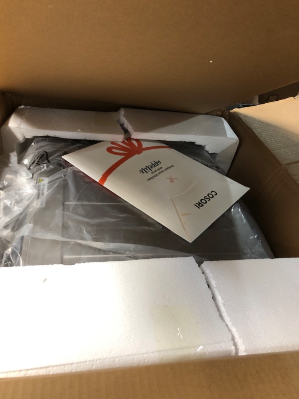 Photo 4 of ***HEAVILY USED AND DIRTY - UNABLE TO TEST - SEE PICTURES***
COSORI Smart 12-in-1 Air Fryer Toaster Oven Combo, Airfryer Convection Oven Countertop, Bake, Roast, Reheat, Broiler, Dehydrate, 75 Recipes & 3 Accessories, 26QT, Silver-Stainless Steel