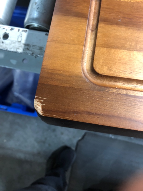 Photo 1 of **DAMAGE, LIGHT DAMAGE ON CORNER**
Noodle Board Stove Cover - Acacia Wood Stove Top Covers for Electric Stove and Gas Stove - Sink Cover RV Stove Top Cover - 30"L x 22"W x 2.5"Th