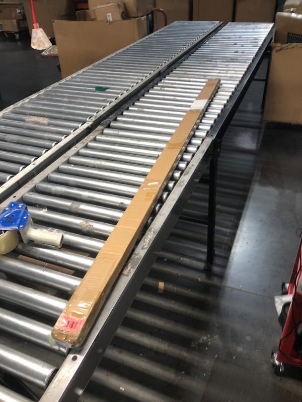 Photo 1 of ALEKO VTRACK12FT 12 Feet Galvanized Gate V Track in 2 6 Foot Sections for Sliding Rolling Chain Rack Driveway Gate