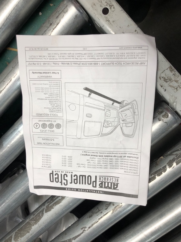 Photo 7 of ***USED - LIKELY MISSING PARTS - UNABLE TO VERIFY FUNCTIONALITY***
RealTruck AMP Research PowerStep Plug-N-Play | Fits 2019 - 2021 Mercedes-Benz Sprinter 2500 | 76264-01A