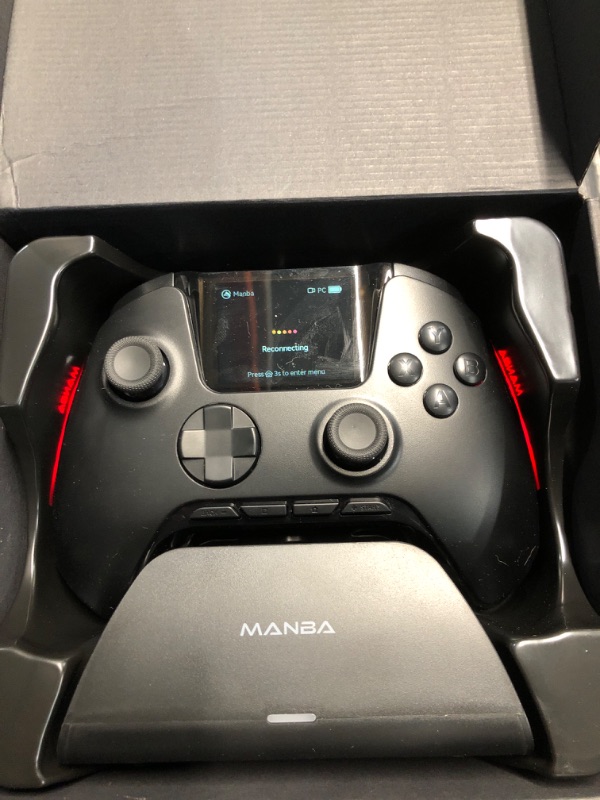 Photo 2 of (No Drift) ManbaOne Interactive Screen Wireless Gaming Controller for Switch/PC/iOS/Android