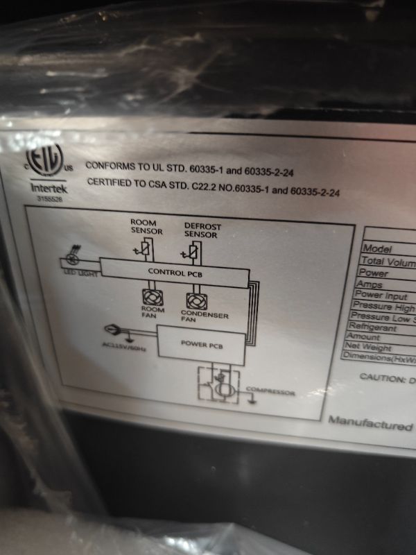 Photo 1 of Mojgar 24 Inch Outdoor Beverage Fridge, Weather Proof Stainless Steel Beverage Cooler Under Counter Beer Fridge, Indoor/Outdoor Beverage Refrigerator for 190 Cans, Built-in/Freestanding (Foam Door)