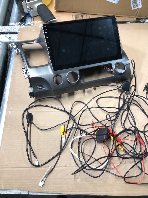 Photo 2 of **FOR PARTS ONLY**(NON REFUNDABLE)
Fuluku?2+64GB? 10.1' Inch for Honda Civic 2006-2011 Touch Screen Car Stereo Android Radio Dash Kit, with Wireless Carplay Android Auto, GPS/WiFi/32EQ DSP/Bluetooth 5.0/SWC/Mic/Backup Cam