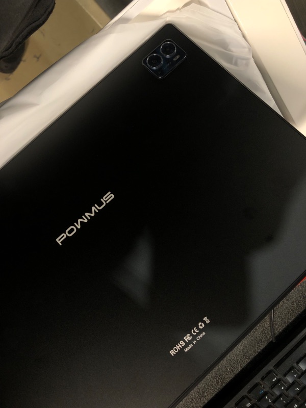 Photo 1 of POWMUS Tablet 14 inch Ultra Big Android 14 Tablets, 256GB Storage(Expand to 1TB),36GB(12+24) RAM, 11580 mAh Battery 18W PD Fast Charger, 8 Core 2.0gHz CPU,4 Speakers, 5G WiFi with Case-Black