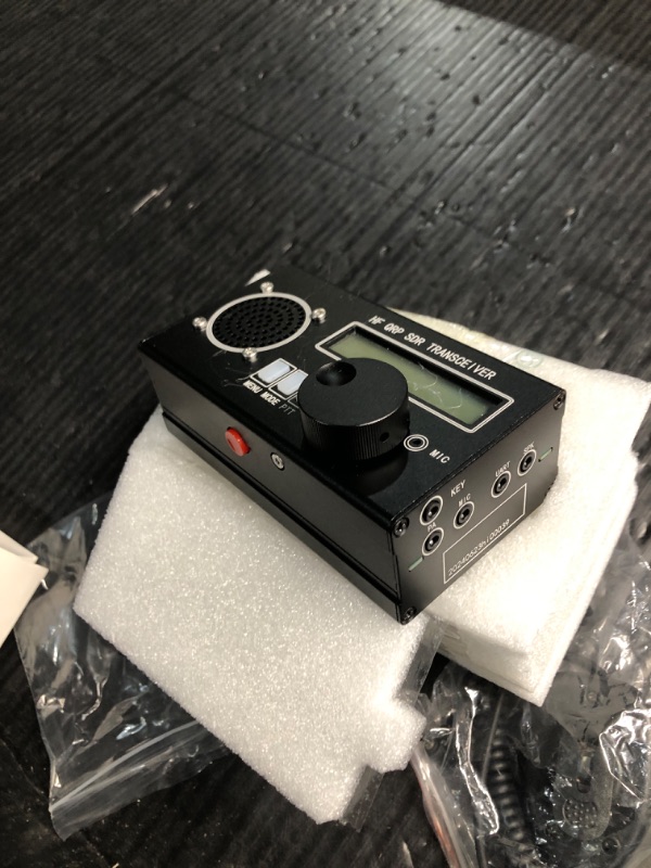 Photo 1 of SDR Shortwave Radio Transceiver USDR USDX Mini 8 Band 20W Lightweight Portable Aluminum Alloy Material for Communication, DIY and Automobile (US Plug)