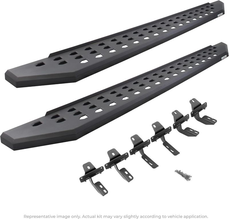 Photo 1 of (PARTS ONLY NON REFUNDABLE) Go Rhino 69412973PC RB20 Running Boards with Mounting Brackets Kit for Ford 21-24 Bronco