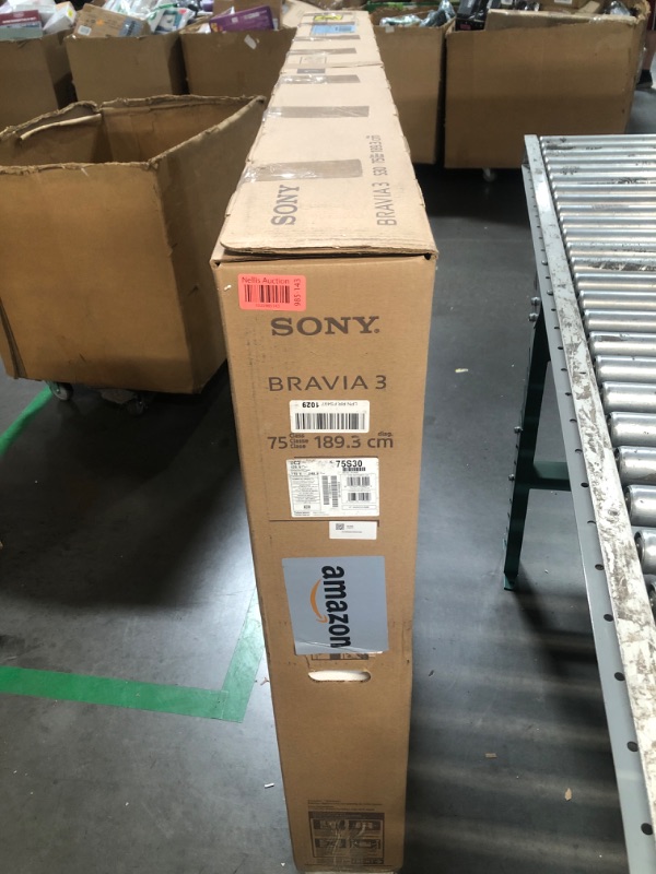 Photo 3 of ***FACTORY SEALED, ITEM OPENED FOR INSPECTION ONLY***
Sony 75-Inch Class 4K Ultra HD BRAVIA 3 LED Smart TV with Google TV, Dolby Vision HDR, and Exclusive Features for PlayStation®5 (K-75S30), 2024 Model