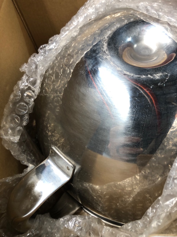 Photo 2 of * DAMAGED* 6QT Stainless Steel Mixer Bowl for Kitchenaid Stand Mixers, Kitchen Aid Mixing Bowl for 6QT Lift Mixer with Handle