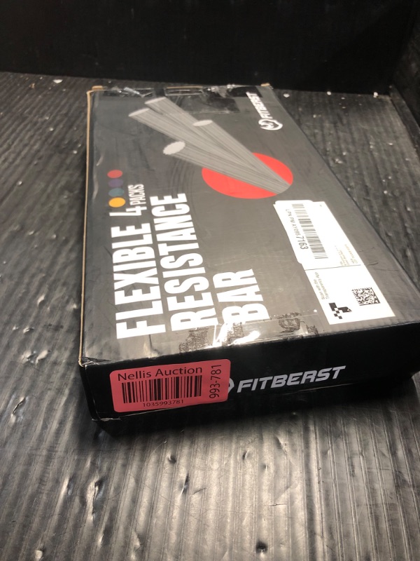 Photo 1 of FitBeast Hand Exerciser Bars for Physical Therapy - Relieves Tendonitis Pain & Improve Grip Strength, Injury Recovery, Forearm (4 Piece Set - Yellow Green Blue Red)