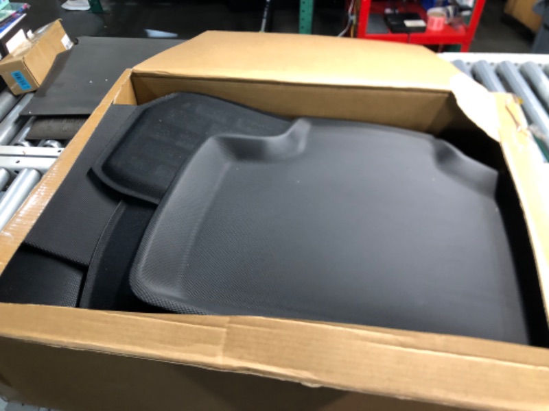 Photo 1 of BASENOR 8PCS Floor Mats for Tesla Model Y 3D Material Cargo Liners All-Weather Car Mats Anti-Slip Trunk Mat Compatible with 7-Seater Model Y Accessories Custom Fit 2020-2024
