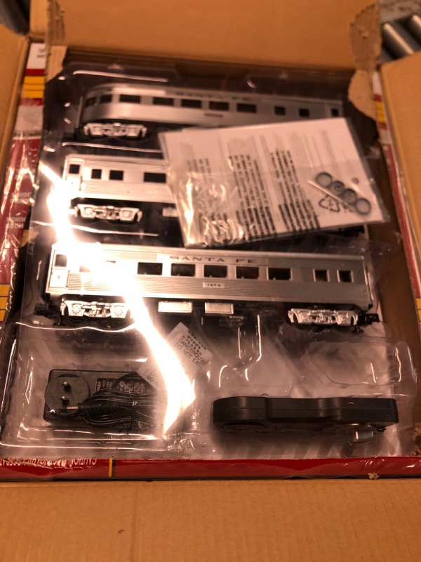 Photo 2 of ***FACTORY SEALED***Lionel Santa Fe Super Chief Electric O Gauge 5.0 Bluetooth Train Set with Remote