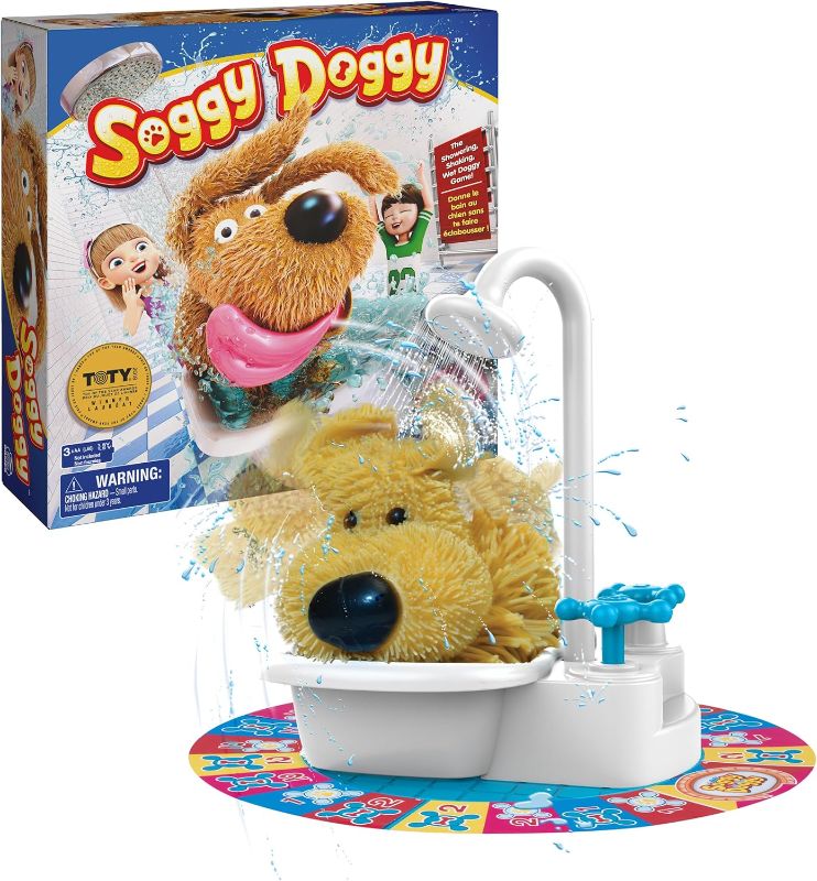 Photo 1 of **PARTS ONLY, USED**Spin Master Games, Soggy Doggy, The Silly Award-Winning Kids Game Board Game for Family Night, Fun Games, Christmas Gifts for Kids, for Ages 4+
