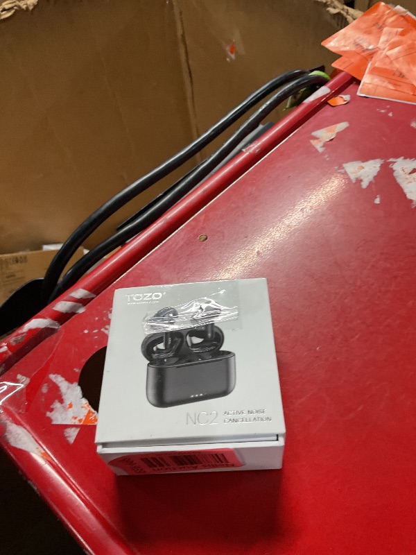 Photo 1 of (READ FULL POST) Tozo Nc2  Active Noise Cancelling Wireless Earbuds, in-Ear Detection Headphones, IPX6 Waterproof Bluetooth 5.3 Stereo Earphones, Immersive Sound Premium Deep Bass Headset, Black