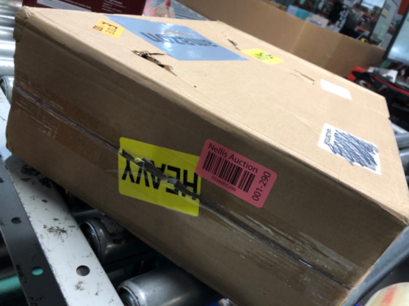 Photo 1 of Pinkpum Stackable Plastic Storage Basket, Foldable Closet Organizers and Storage Bins 4 Pack Drawer Shelf Storage Container for Wardrobe Kitchen Bathroom Office Dorm Toffee