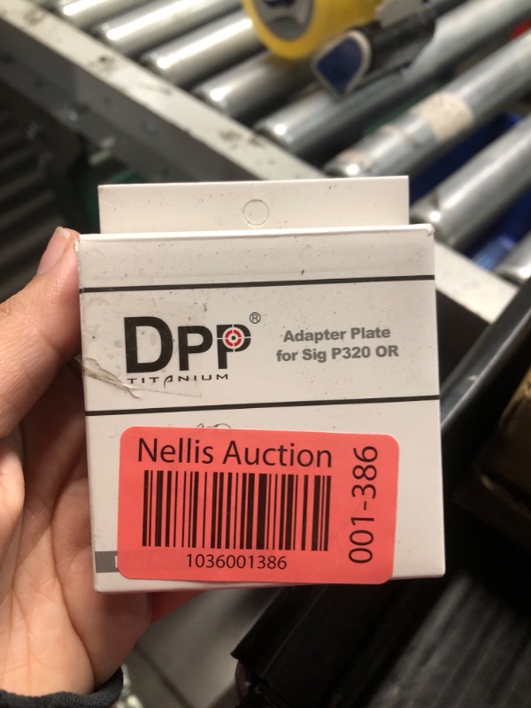 Photo 1 of DPP Titanium Adapter Plate Compatible with SIG P320 with Romeo 1 Pro Optic Ready Cut and Holosun 407C/507C/508T Trijicon RMR/SRO