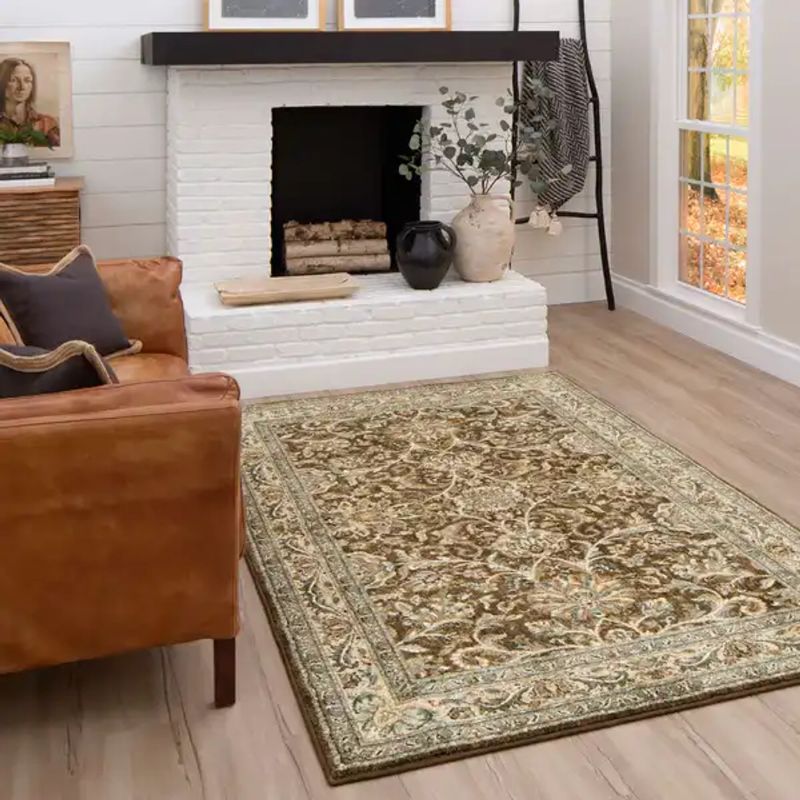 Photo 1 of ***STOCK PHOTO REFERENCE ONLY***Euphoria Newbridge Brown 90262-80062 Karastan Area Rug
