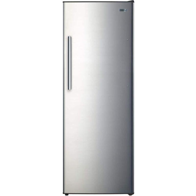 Photo 1 of ***FACTORY SEALED***11 Cu. Ft. Convertible Auto Defrost Garage Ready Upright Freezer/Refrigerator in Stainless Steel, Energy Star
