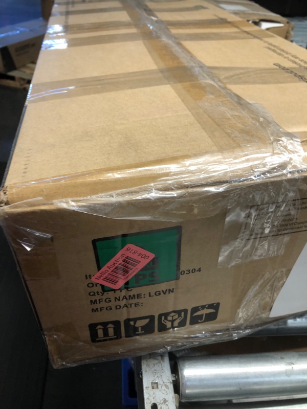 Photo 1 of ***NONREFUNDABLE - MISSING PARTS - SEE COMMENTS***
FLEXISPOT EN1 Bamboo Standing Desk, 55 x 28 Inches Whole-Piece Electric Adjustable Height Desk Sit Stand Desk, Home Office Table Stand up Desk (White Frame + Bamboo Curved Desktop, 2 Packages)