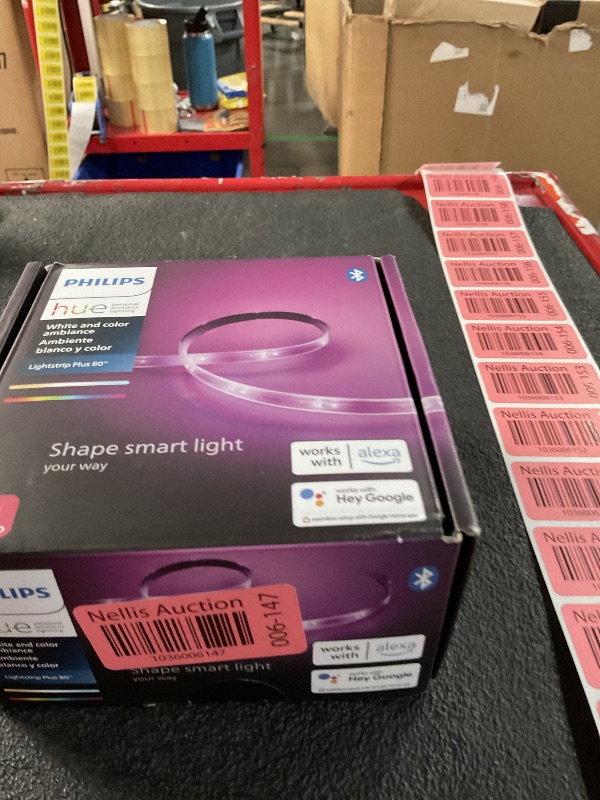 Photo 2 of ***NON REFUNDABLE, PARTS ONLY, MISSING 1 PACK***Philips Lightstrip Plus Base V4 (80", 2-Pack)