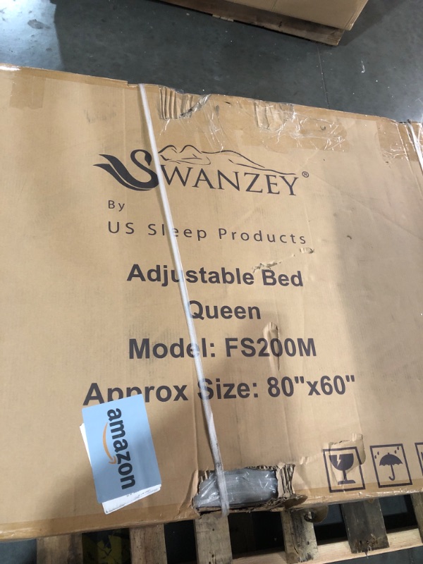 Photo 1 of adjustable bed base only!***FACTORY SEALED***TRUCK/TRAILER PICK UP ONLY*** Irvine Home Collection Queen Adjustable Bed Base | Dual Massage | USB Ports | Zero Gravity | Anti-Snore | Memory Positions | Under Bed Lighting | Wireless Remote | Extended Warrant
