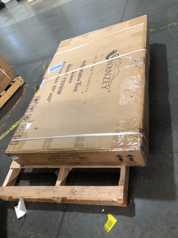 Photo 1 of adjustable bed base only!***FACTORY SEALED***TRUCK/TRAILER PICK UP ONLY*** Irvine Home Collection Queen Adjustable Bed Base | Dual Massage | USB Ports | Zero Gravity | Anti-Snore | Memory Positions | Under Bed Lighting | Wireless Remote | Extended Warrant