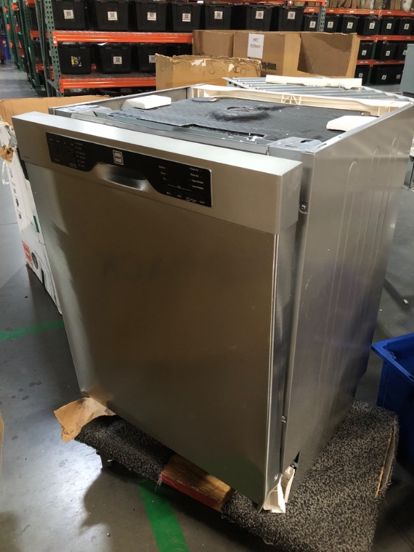 Photo 1 of RCA RZ0842 Front Control-Built in FULLSIZE Dishwasher, 57 DBA, Stainless Steel, 24” WIDE, Stainless