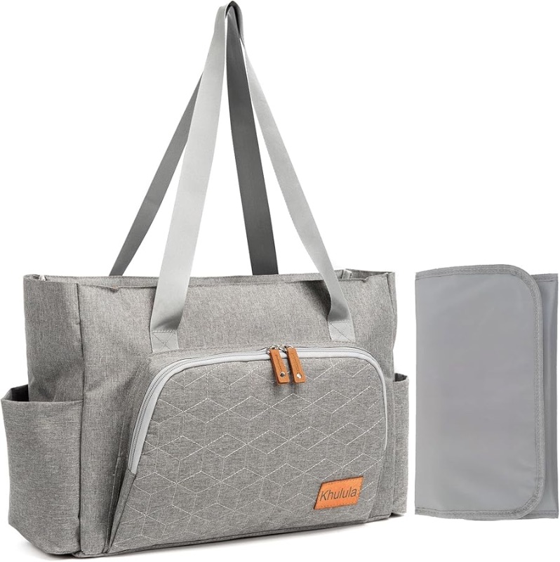 Photo 1 of ***STOCK PHOTO REFERENCE ONLY*** Classic Diaper Bags with Large Space Compartments, Changing Pad for Stroller Mommy Traveling Hospital Essentials Tote Duffel