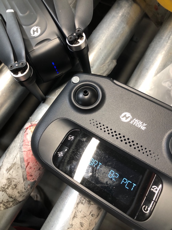 Photo 1 of **MINOR DAMAGE**REFER TO PHOTOS**
Holy Stone GPS Drone with 4K EIS Camera for Adults, HS175G 249g Foldable RC Quadcopter with Auto Return, Follow Me