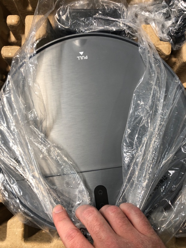 Photo 1 of **NON-REFUNDABLE** (PARTS) Robot Vacuum and Mop Combo, 2 in 1 Mopping Robot Vacuum Cleaner with Schedule, Wi-Fi/Voice/App, Strong Suction, Ease of Use, Self-Charging Robotic Vacuum, Slim, Ideal for Hard Floor, Pet Hair, Carpet