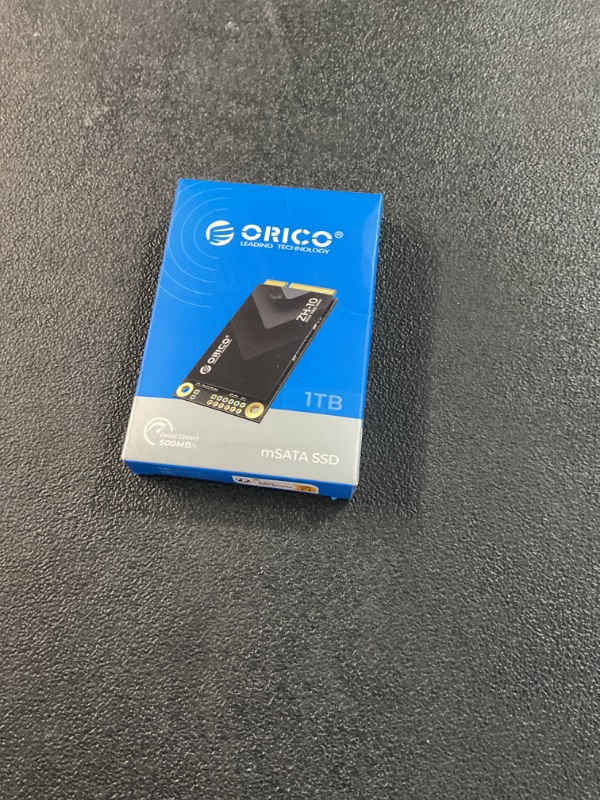 Photo 1 of ORICO 1TB mSATA SSD, SATA III 6Gbps 3D NAND Internal Solid State Drive for Laptops Ultrabooks Desktop-ZH10